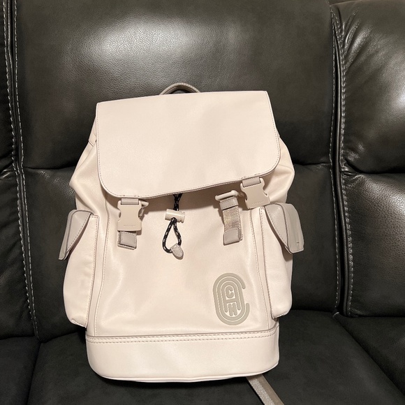 Coach Leather Backpack